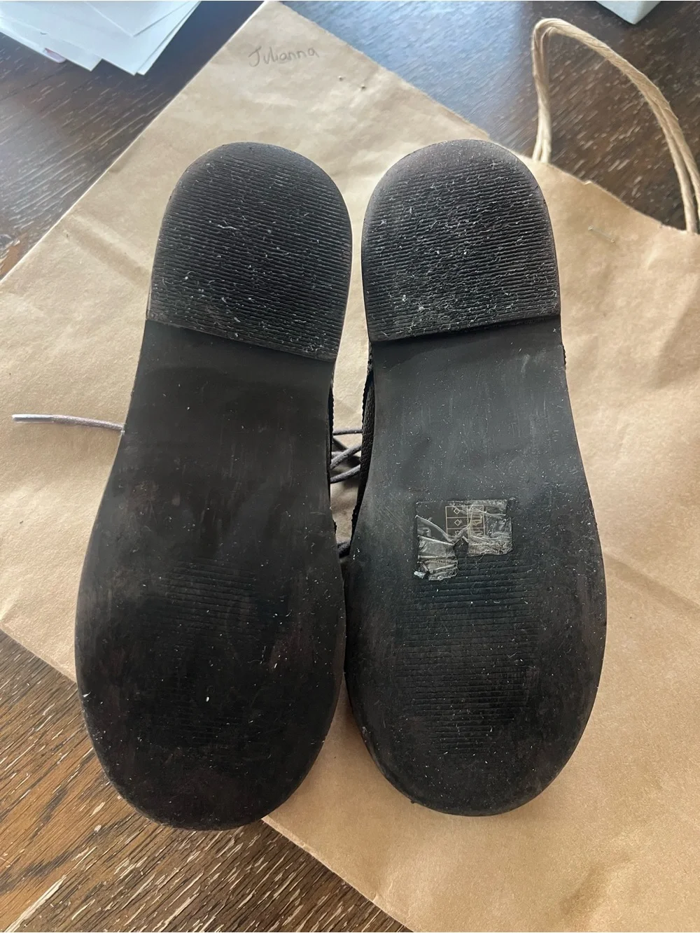 Janie and Jack Brown Leather Brogue Oxford Shoes for Kids